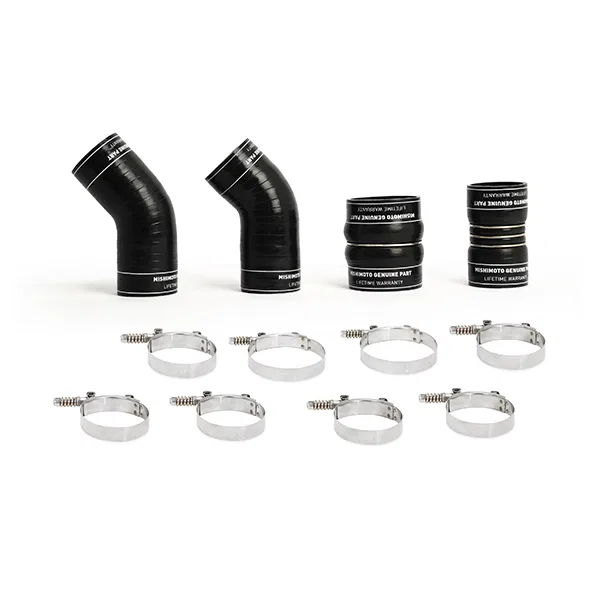 MMBK-RAM-13BK – MISHIMOTO Intercooler Hose Coupling, Black Silicone With Four Boots/ Eight T-Bolt Clamps